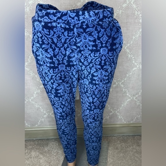 Lands' End Women's Pants Blue Geometric Pants Size S - Picture 5 of 7